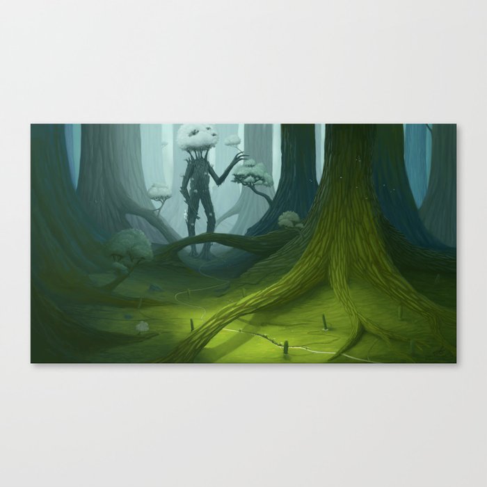 The Giant Canvas Print By Anmaril Society6