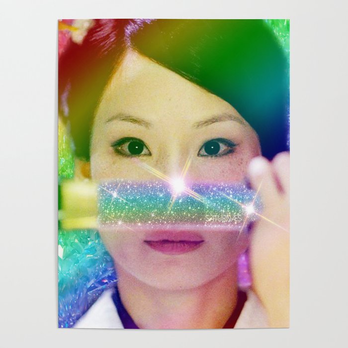 ORen Ishii Rainbow Katana Poster