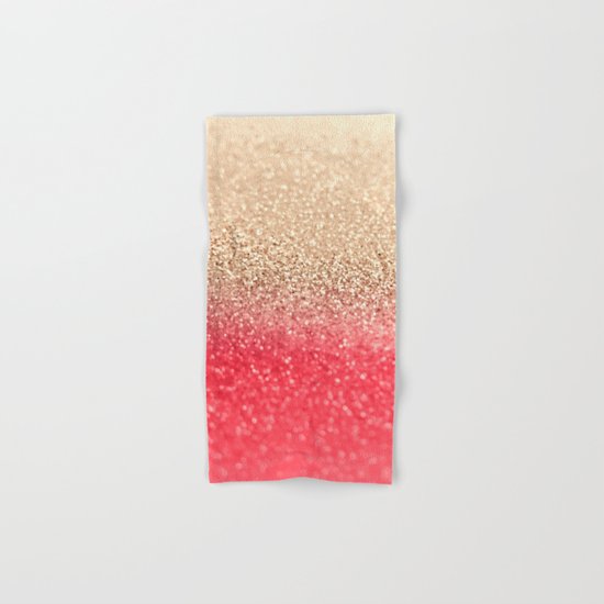 GOLD CORAL Hand & Bath Towel