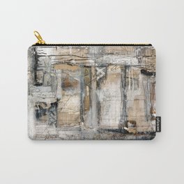abstract Carry-All Pouch | Abstract, Collage, Painting 