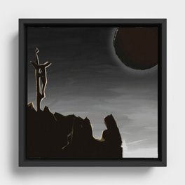 Joy of the Cross Framed Canvas