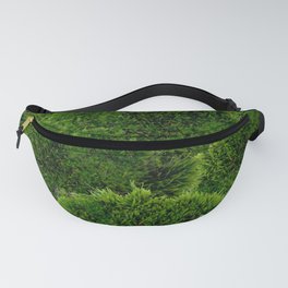 Moss - Green Luscious Mossy Texture - Full on Natural Moss Mounds- Earthy Greens -Turning Moss Green Fanny Pack