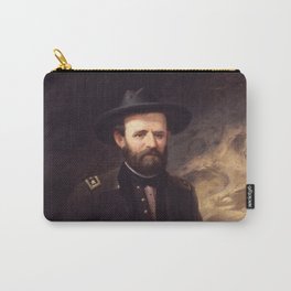 Portrait of Ulysses S. Grant Carry-All Pouch | Fineart, Uspresident, American, Americanhistory, Vintage, Oil, Civilwar, Presidentgrant, Whitehouse, Politics 