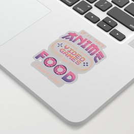 Anime char Manga Sticker