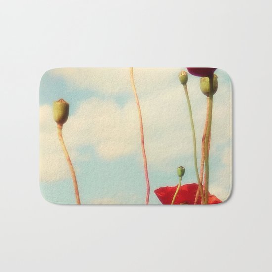 Lost Poppies Bath Mat