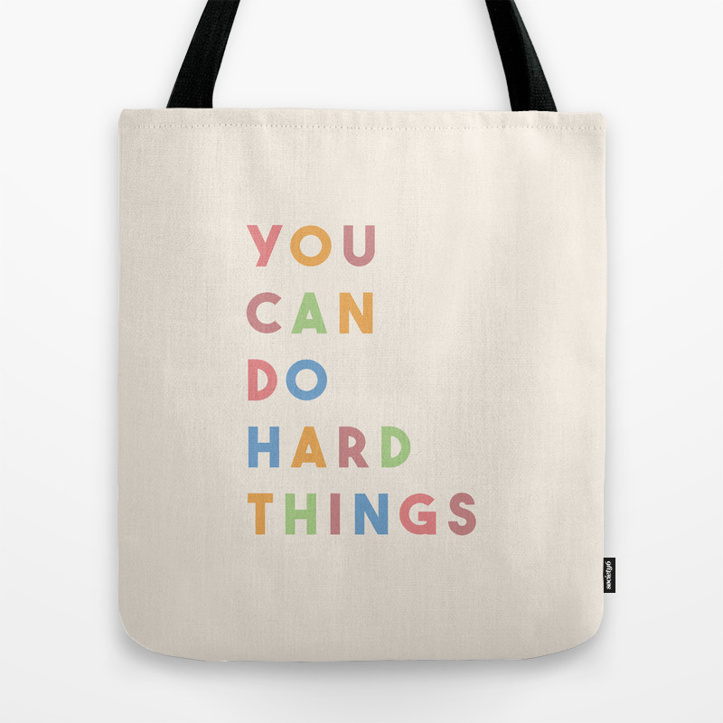 hard tote bag