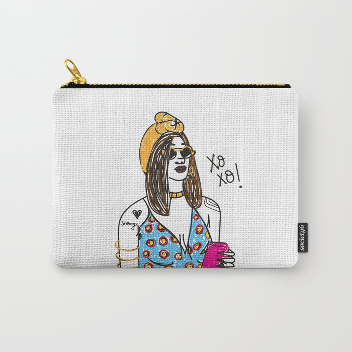 Zoey - XOXO Collection Carry-All Pouch