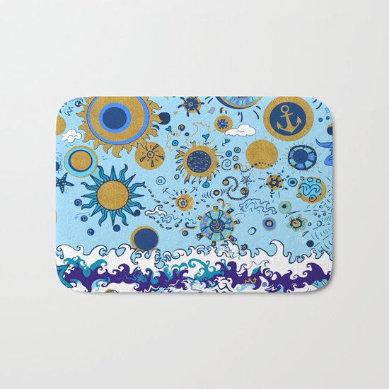 Sun & Sea Bath Mat