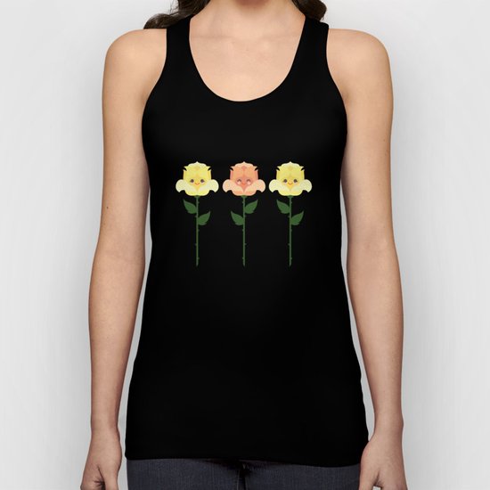 Kawaii Rose Friends Unisex Tank Top