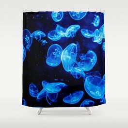 Neon Jellies Shower Curtain