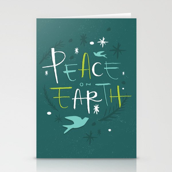 Peace on Earth Stationery Cards