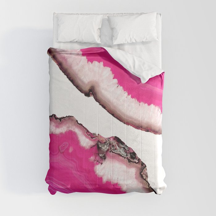 Double Pink Agate Comforter