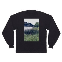 End of summer by the river Long Sleeve T-shirt