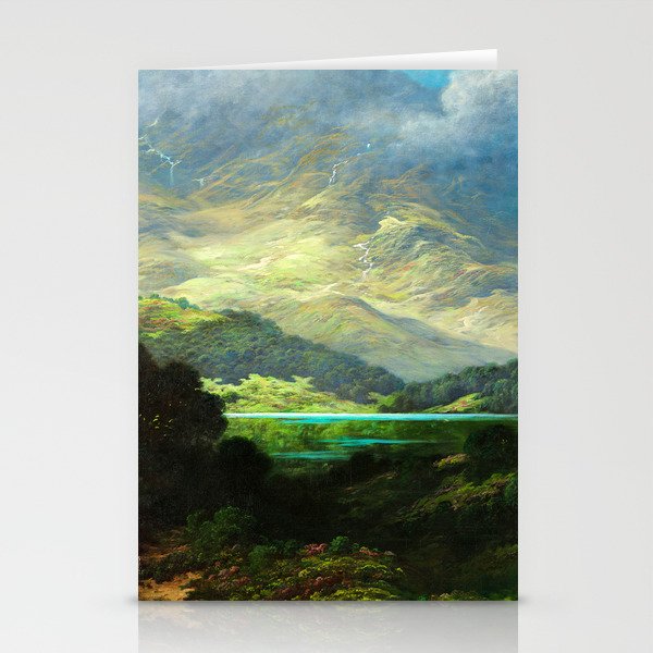 The Scottish Highlands by Gustave Dore Stationery Cards