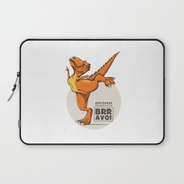 T-rex dancing ballet Laptop Sleeve