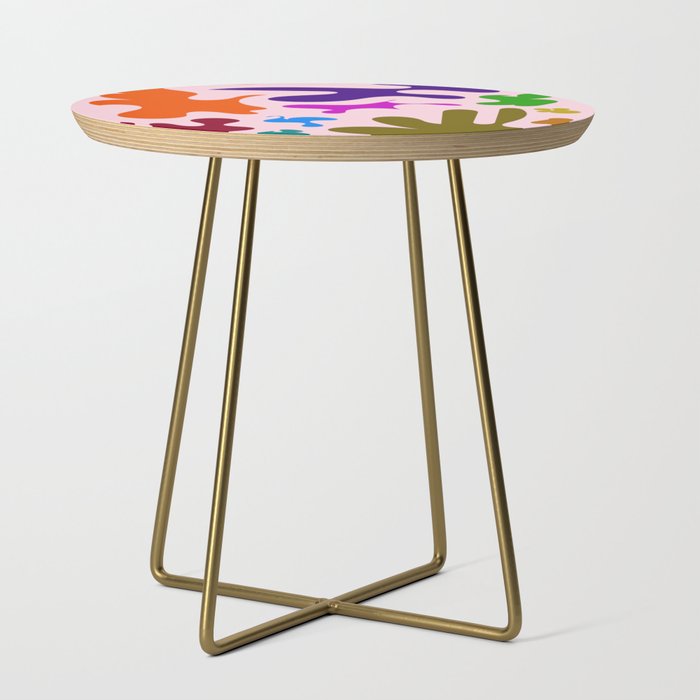 7 Henri Matisse Inspired 220527 Abstract Shapes Organic Valourine Original Side Table