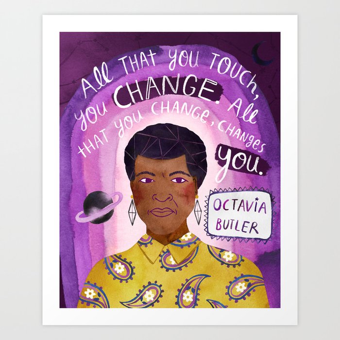 Octavia Butler Art Print