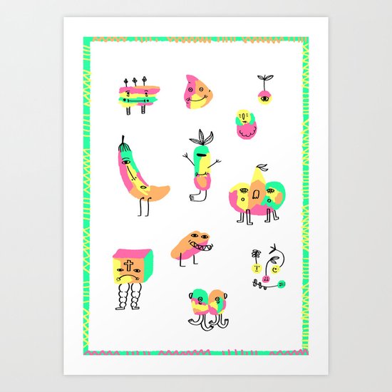 The Strangers Art Print