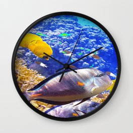 porcupine fish Wall Clock