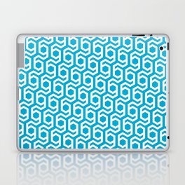 Modern Hive Geometric Repeat Pattern Laptop & iPad Skin