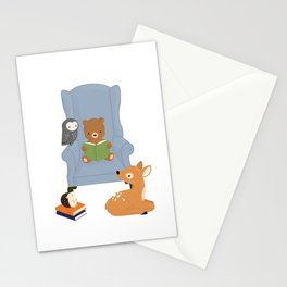 Forest Readers Stationery Cards