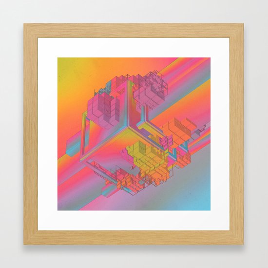 NYC (everyday 09.29.15) Framed Art Print by beeple | Society6