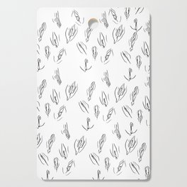 Vagina Pattern  Cutting Board