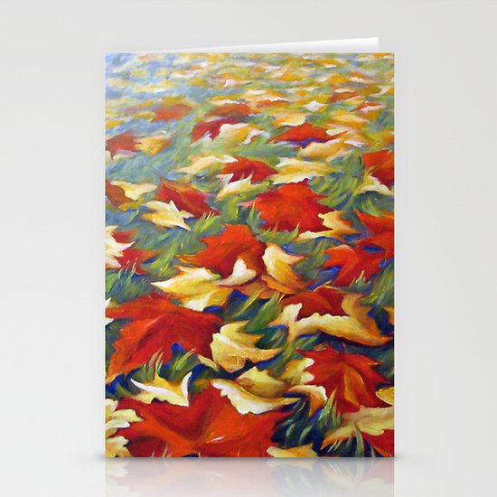 Luxury of Fall Stationery Cards