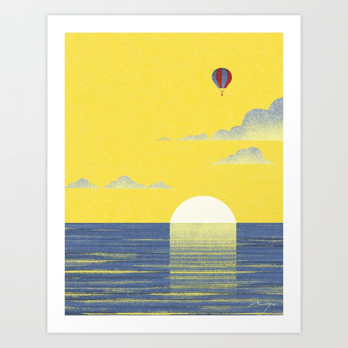 Sunrise (2015) Art Print