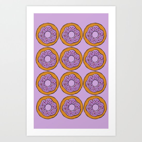 doughnut Art Print