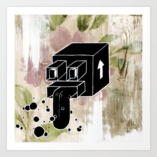 Mystery Xmas Exchange No:2 Art Print
