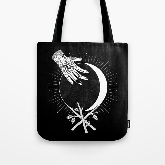 Waxing Crescent Tote Bag