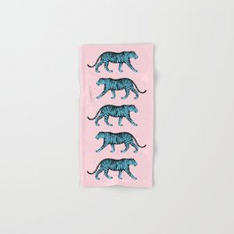 Tigers (Pink and Blue) Hand & Bath Towel