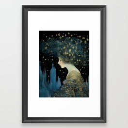 Luna Framed Art Print