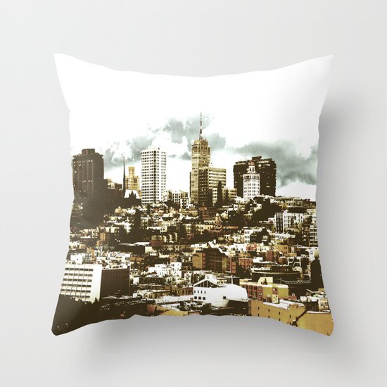 sanscape 2 Throw Pillow