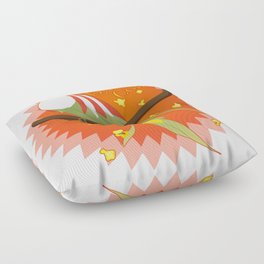 Quetzal Corn Floor Pillow