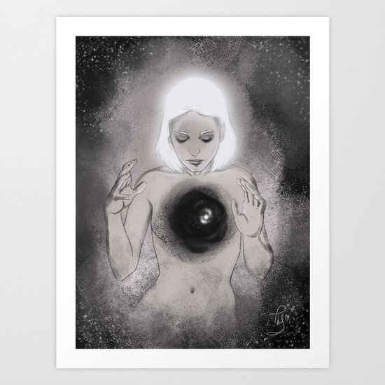 And There Was Light Art Print