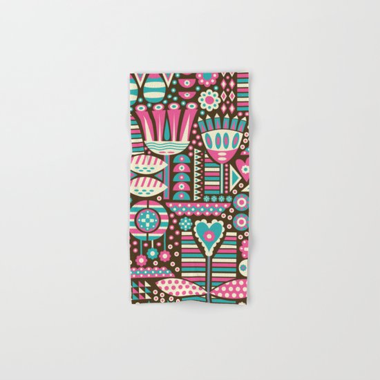 FLORAL PATTERNS Hand & Bath Towel