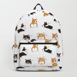Corgi Pawty Backpack | Pet, Kawaii, Pawty, Dog, Graphicdesign, Canine, Digital, Corgi, Cute, Panthecorgi 