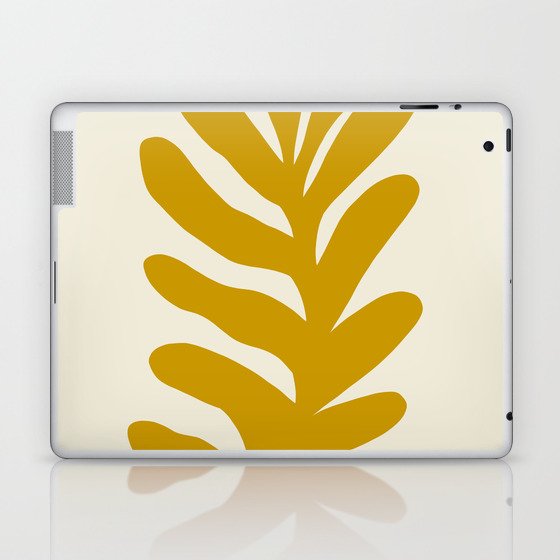 Abstract Seagrass - Ochre #1 #wall #art #society6 Laptop & iPad Skin