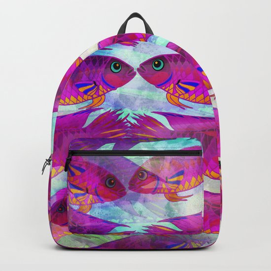 Sea Of Fish Backpack