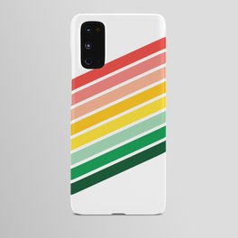 Rainbow Stripes Android Case
