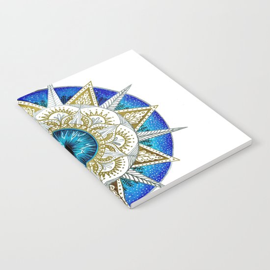 Eye Mandala Notebook