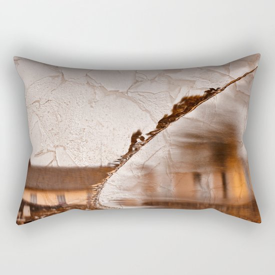 Stream of Peeling Dreams Rectangular Pillow