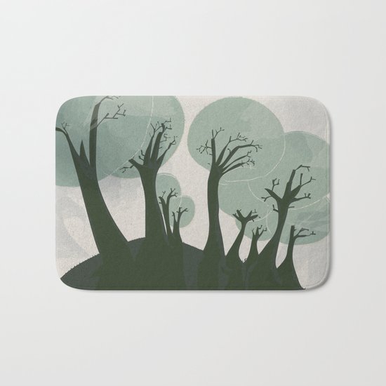 Trees 3 Bath Mat