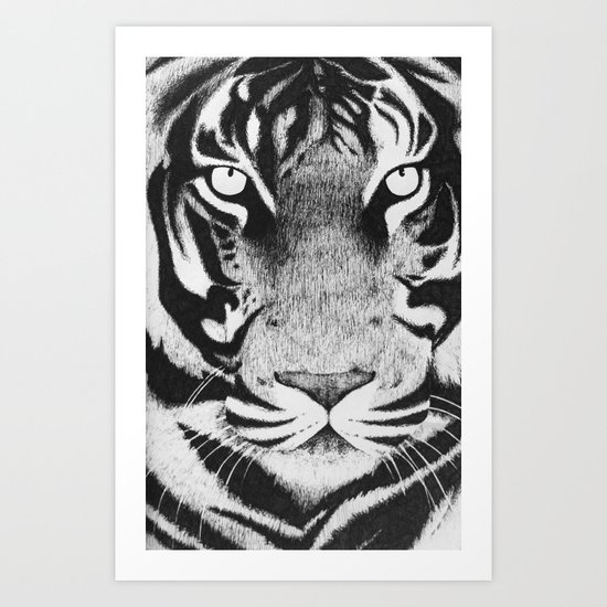 Be a Tiger Art Print