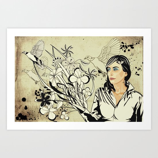 Blooming Art Print