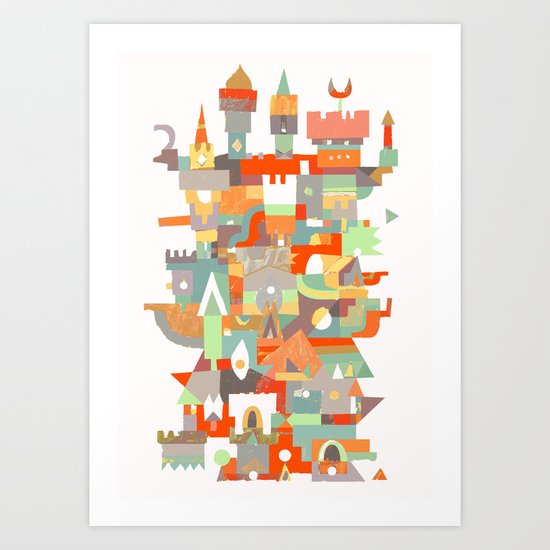 Structura 8 Art Print