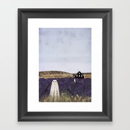 Lavender Fields Framed Art Print