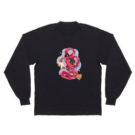 Scarf Witch  Long Sleeve T Shirt